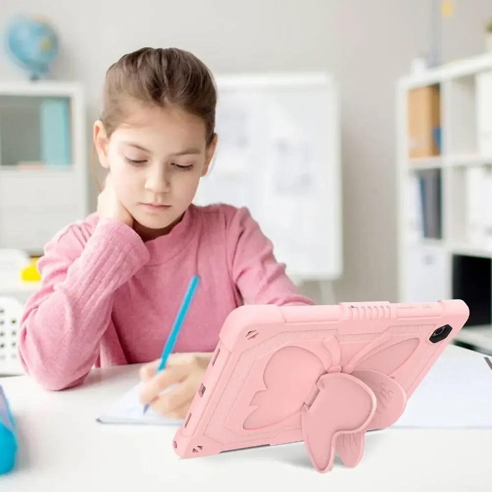 Pink Butterfly iPad Case w/ Strap & Kickstand iPad Air 3 10.5, 2019 2020 2021
